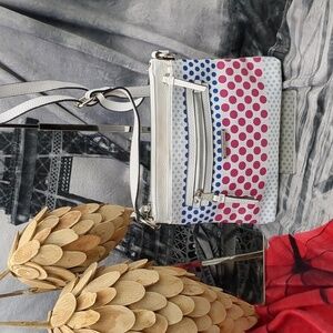 Dana Buchman polka dot Purse